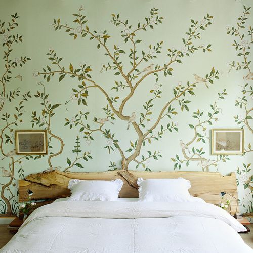 De Gournay Gustavian Garden | Wallpaper