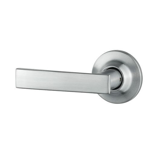 Houston Dummy Wardrobe Lever Satin Chrome E37DT