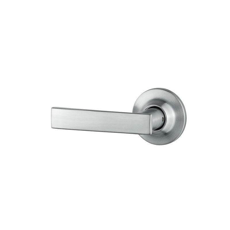 Houston Dummy Wardrobe Lever Satin Chrome E37DT