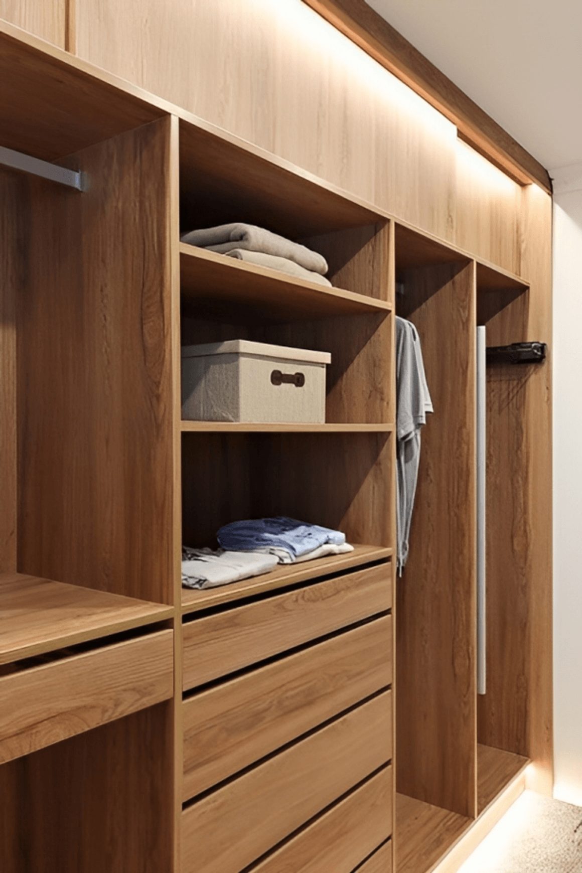 CUSTOM WALK IN WARDROBE
