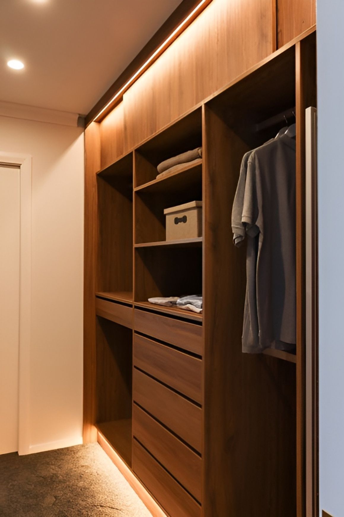 CUSTOM WALK IN WARDROBE