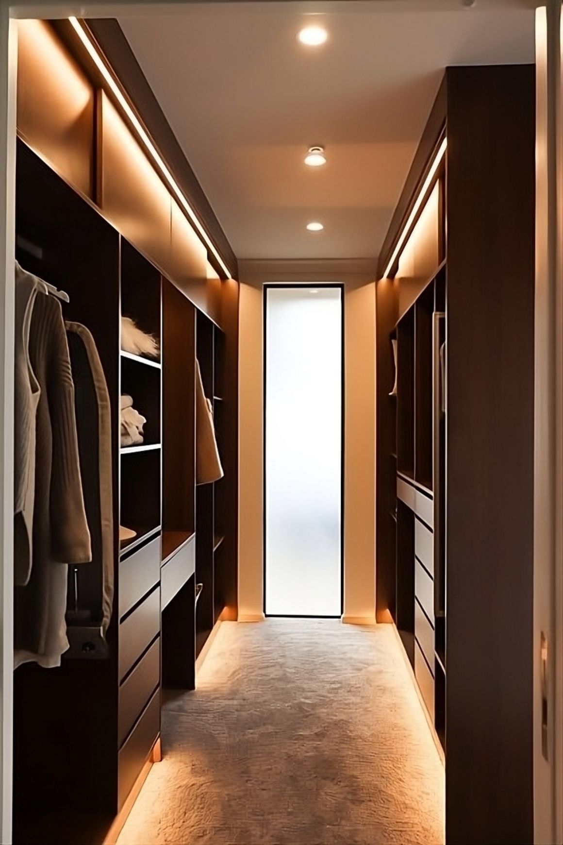 CUSTOM WALK IN WARDROBE