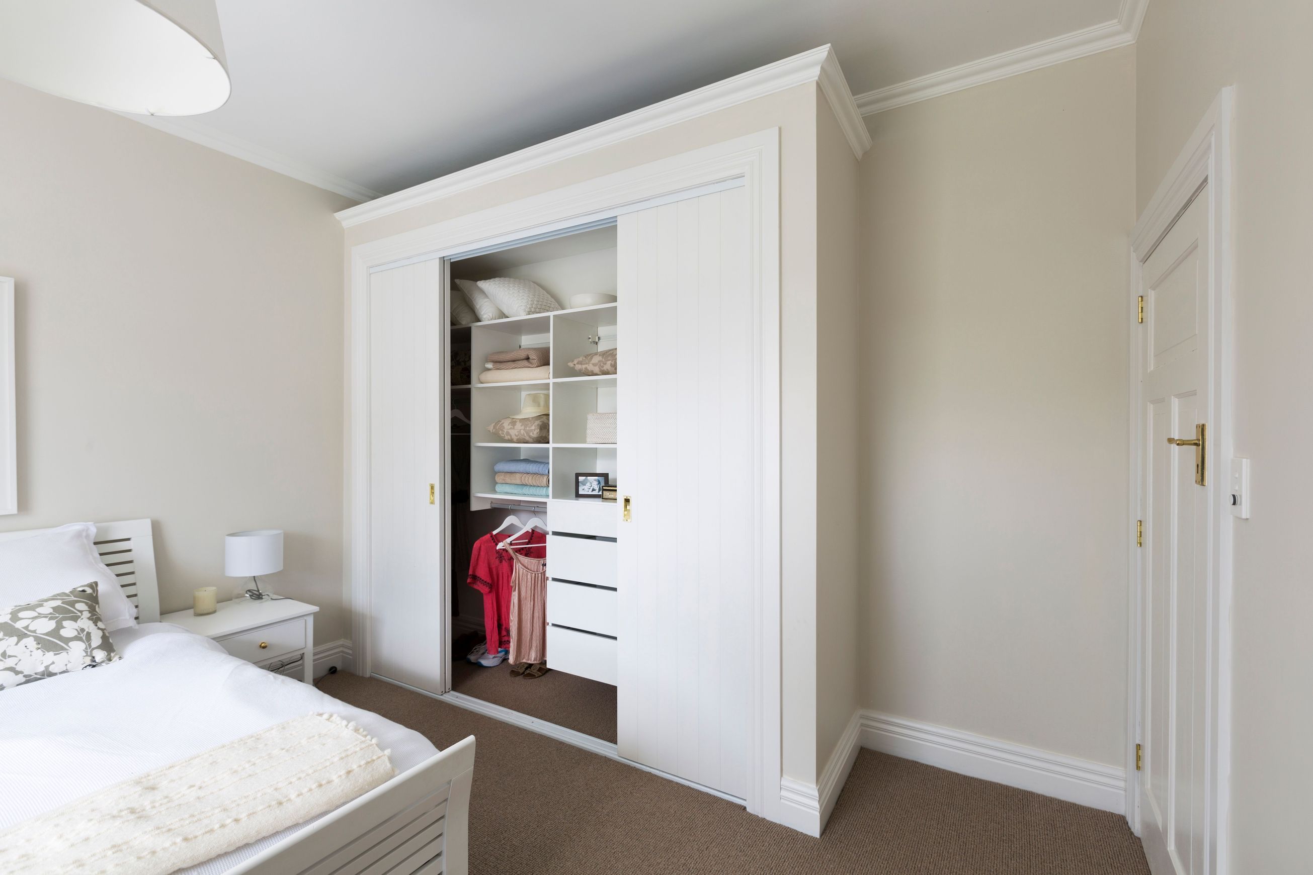 Custom Reach In Wardrobe