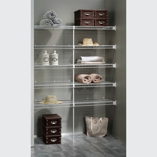 Everyday Ventilated Wire Wardrobe Shelving 