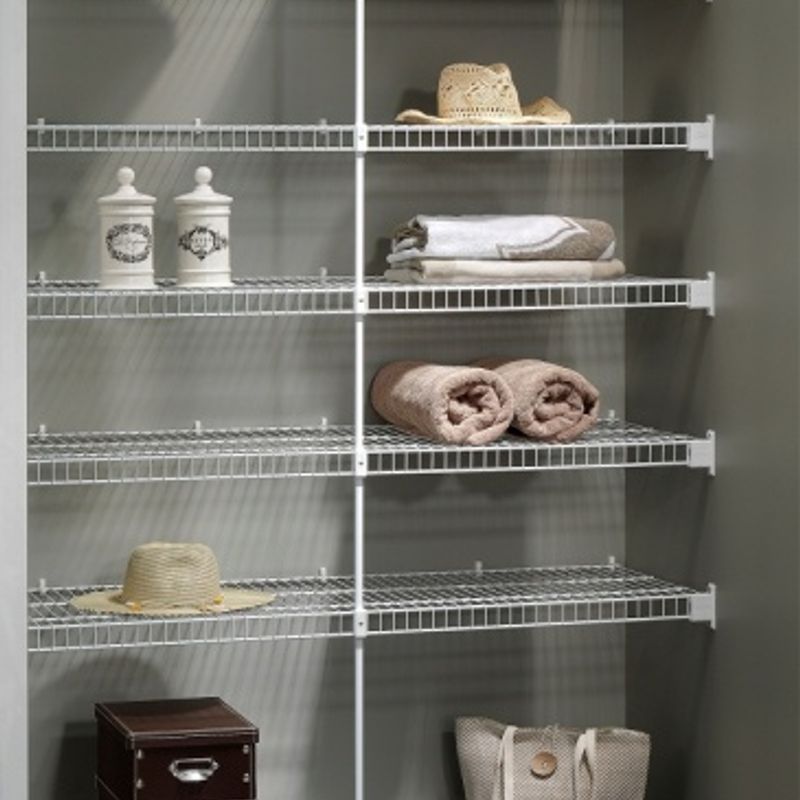 Everyday Ventilated Wire Wardrobe Shelving 