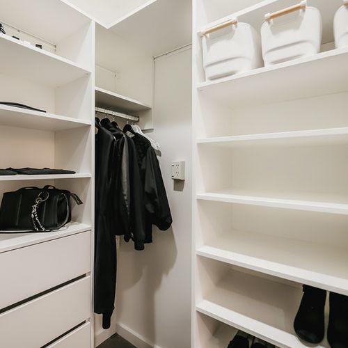 Everyday White Melamine Built-In Wardrobe