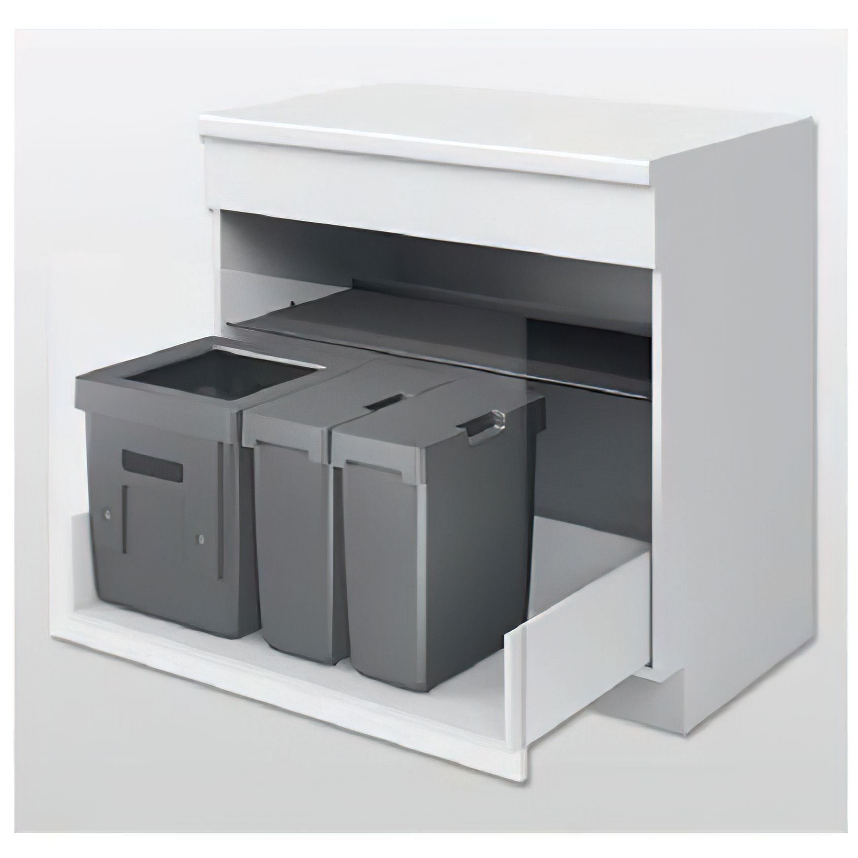 Oeko Universal Waste System 40 + 17 + 17 Litre