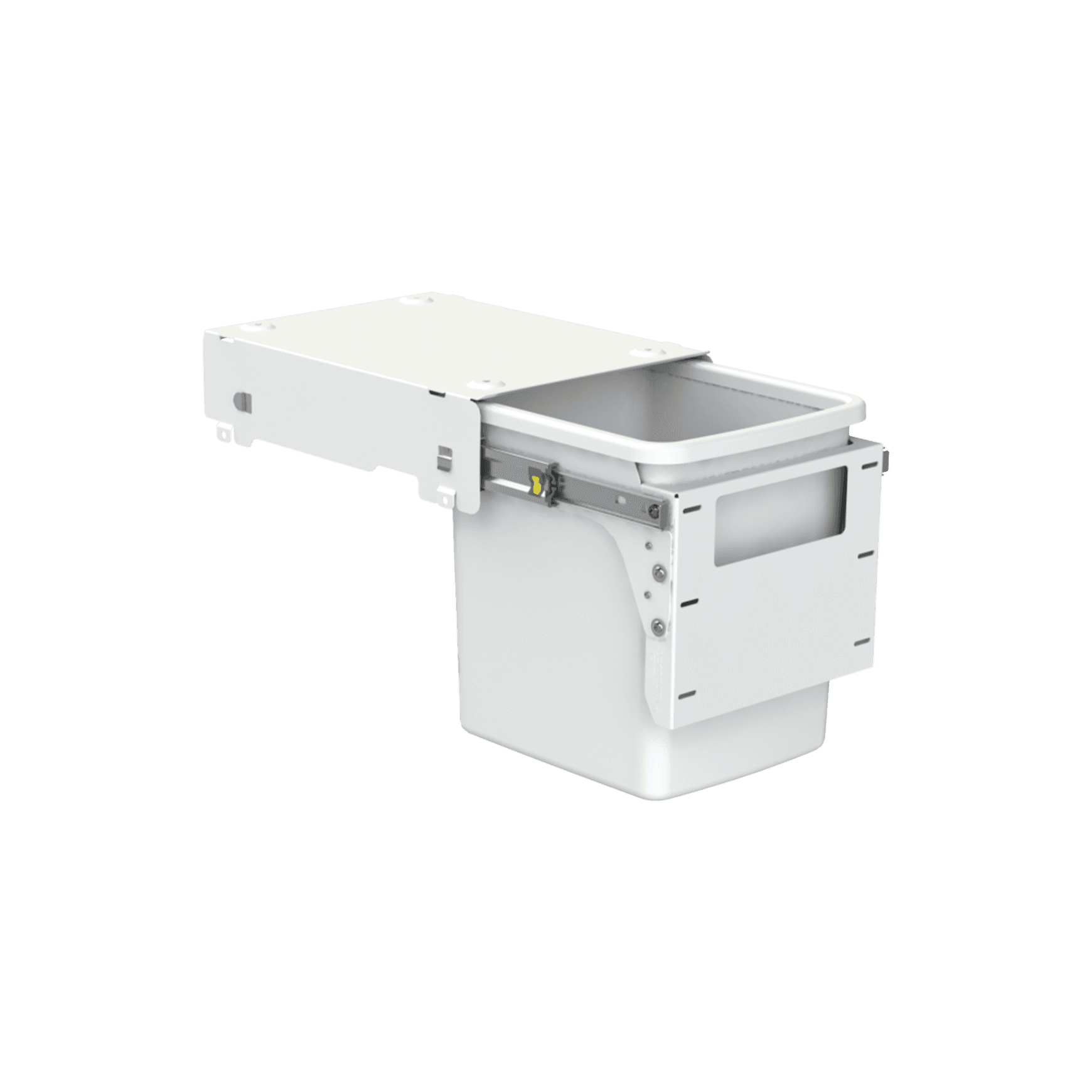 Hideaway Compact Bin 1 x 15L Bucket | Door Pull