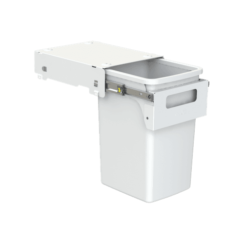 Hideaway Compact Bin 1 x 20L Bucket | Handle Pull