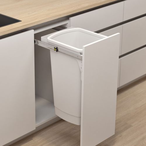 Hideaway Compact 1 x 50L Bucket | Door Pull