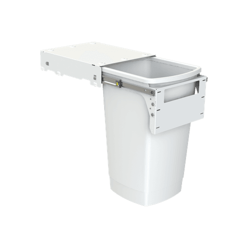 Hideaway Compact 1 x 50L Bucket | Door Pull