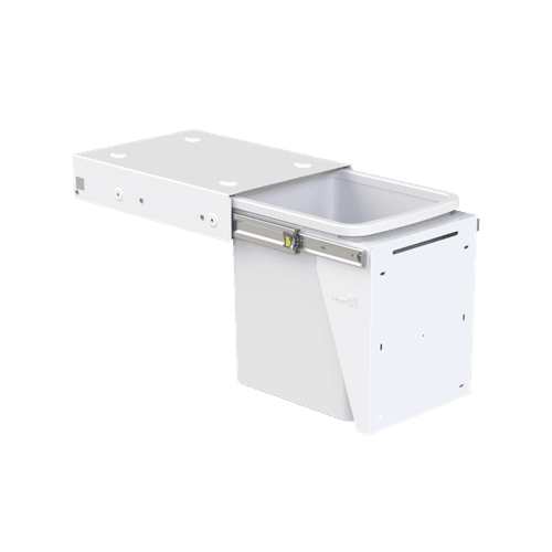 Hideaway Compact Bin 1 x 15L Bucket | Door Pull