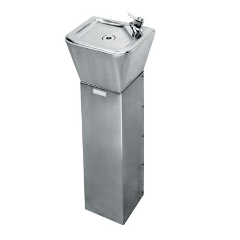 KWC Franke S/S Pedestal Mounted Drinking Fountain