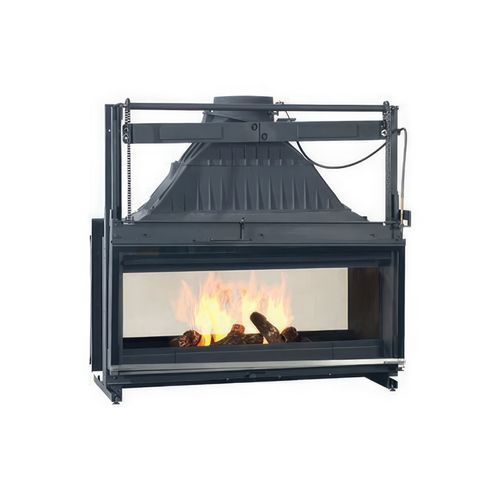 Cheminees Philippe Radiante 1200 Double Face Fireplace