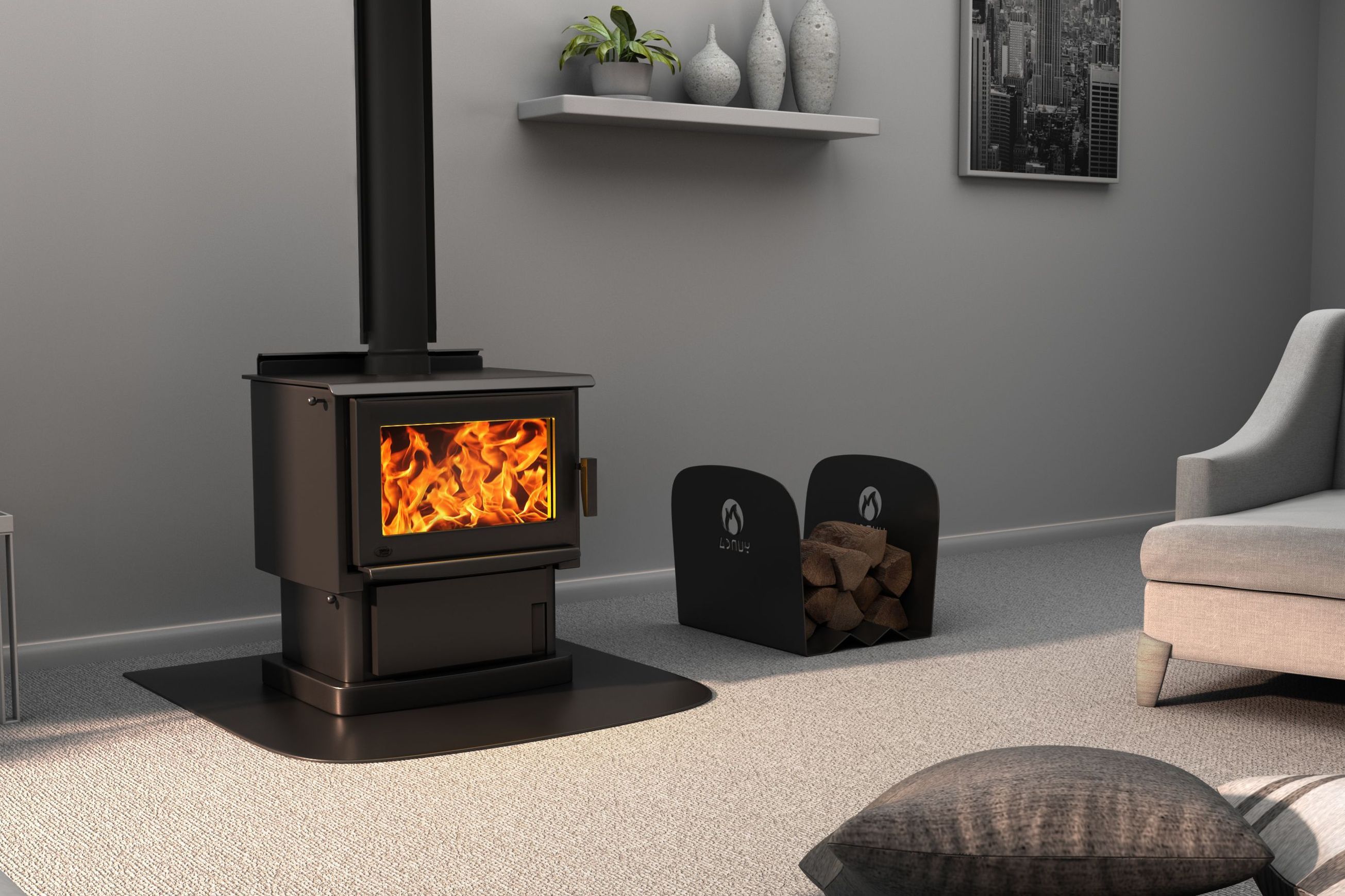 Ruby Ultra Low Emission Woodburner