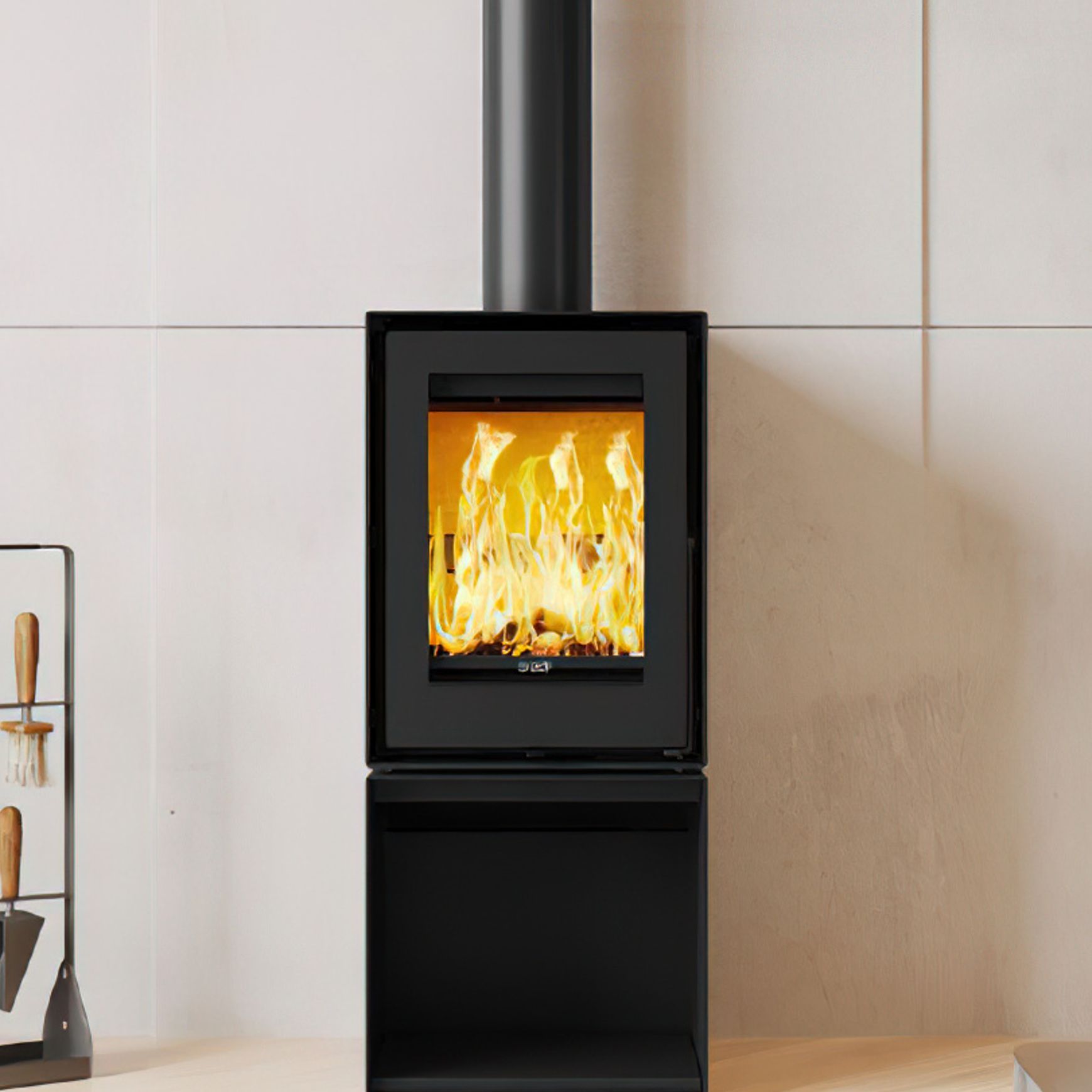 ADF Millenium L37 Freestanding Wood Fireplace