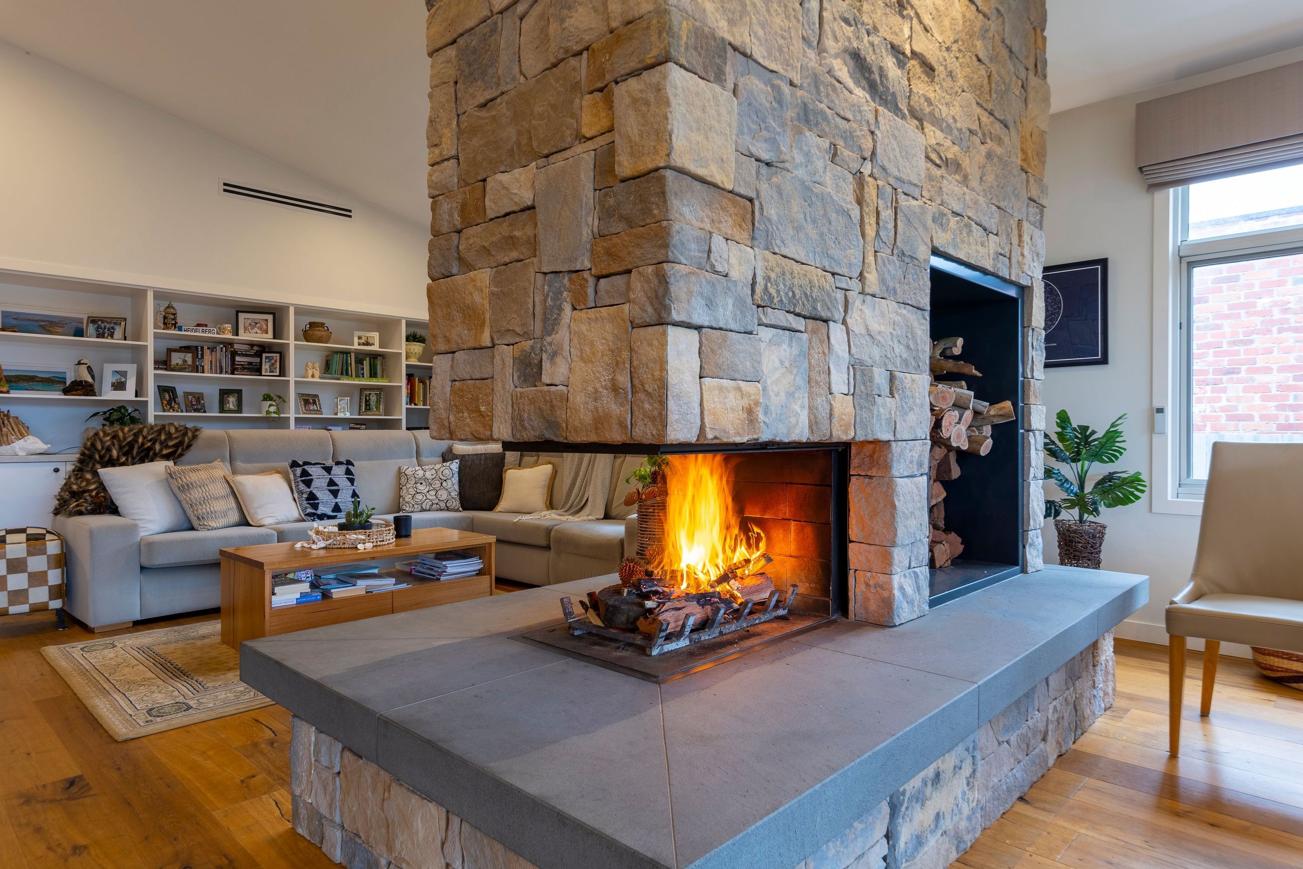 Axis EPI950 - Three Sided Wood Fireplace