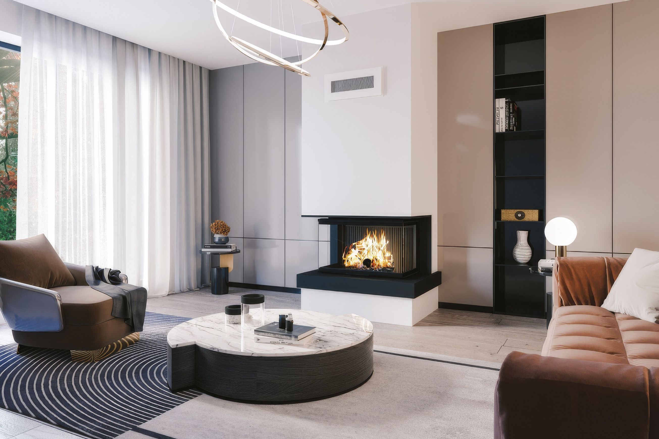 Axis FAS120 3V Fireplace