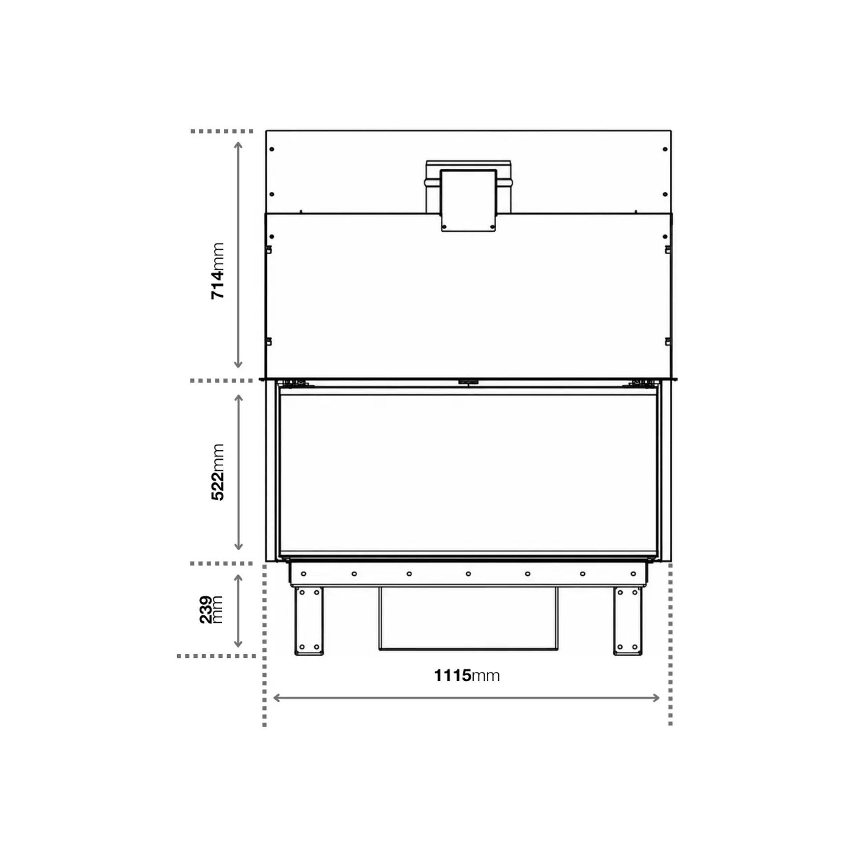 Axis FAS120 3V Fireplace