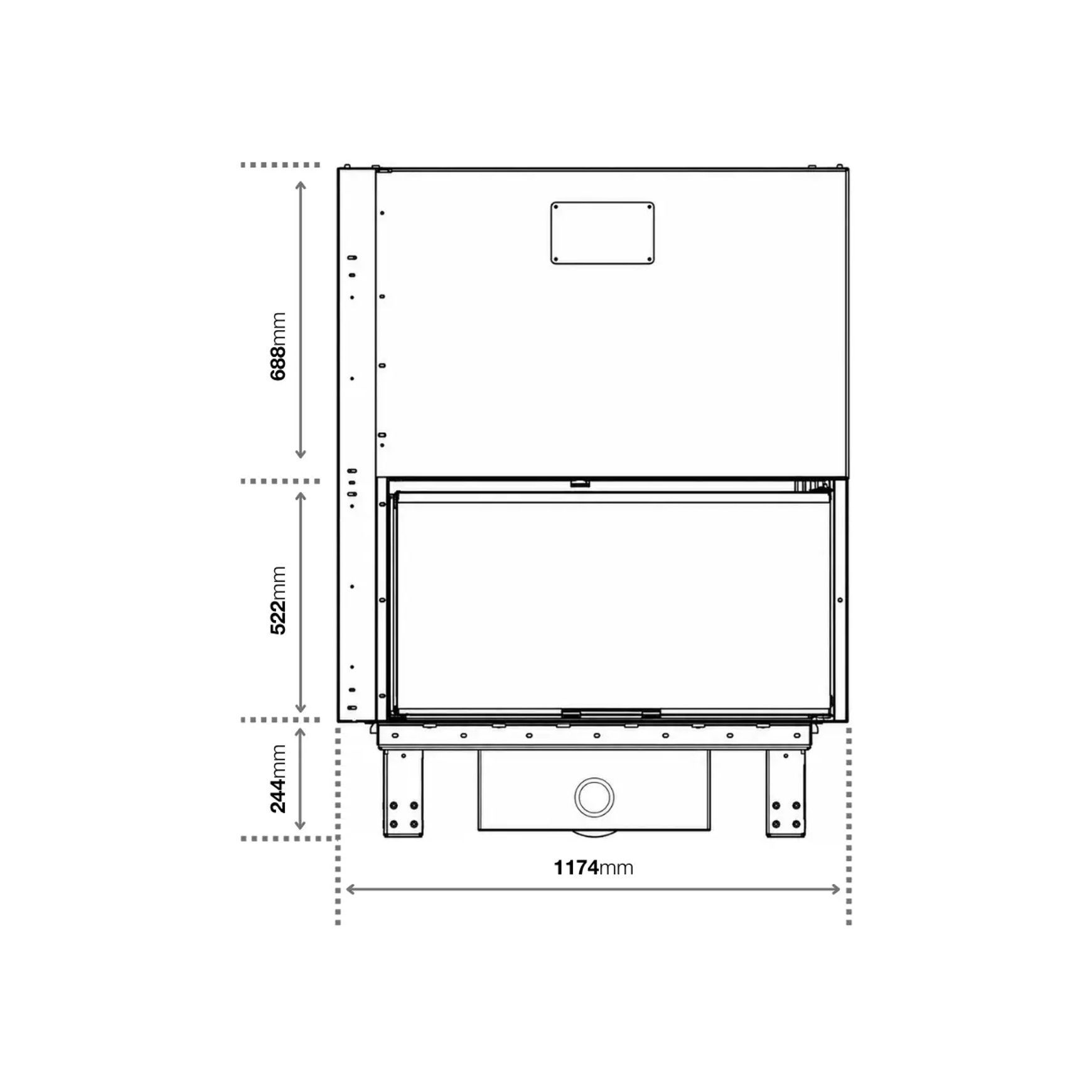 Axis FAS120 VLD/G Fireplace