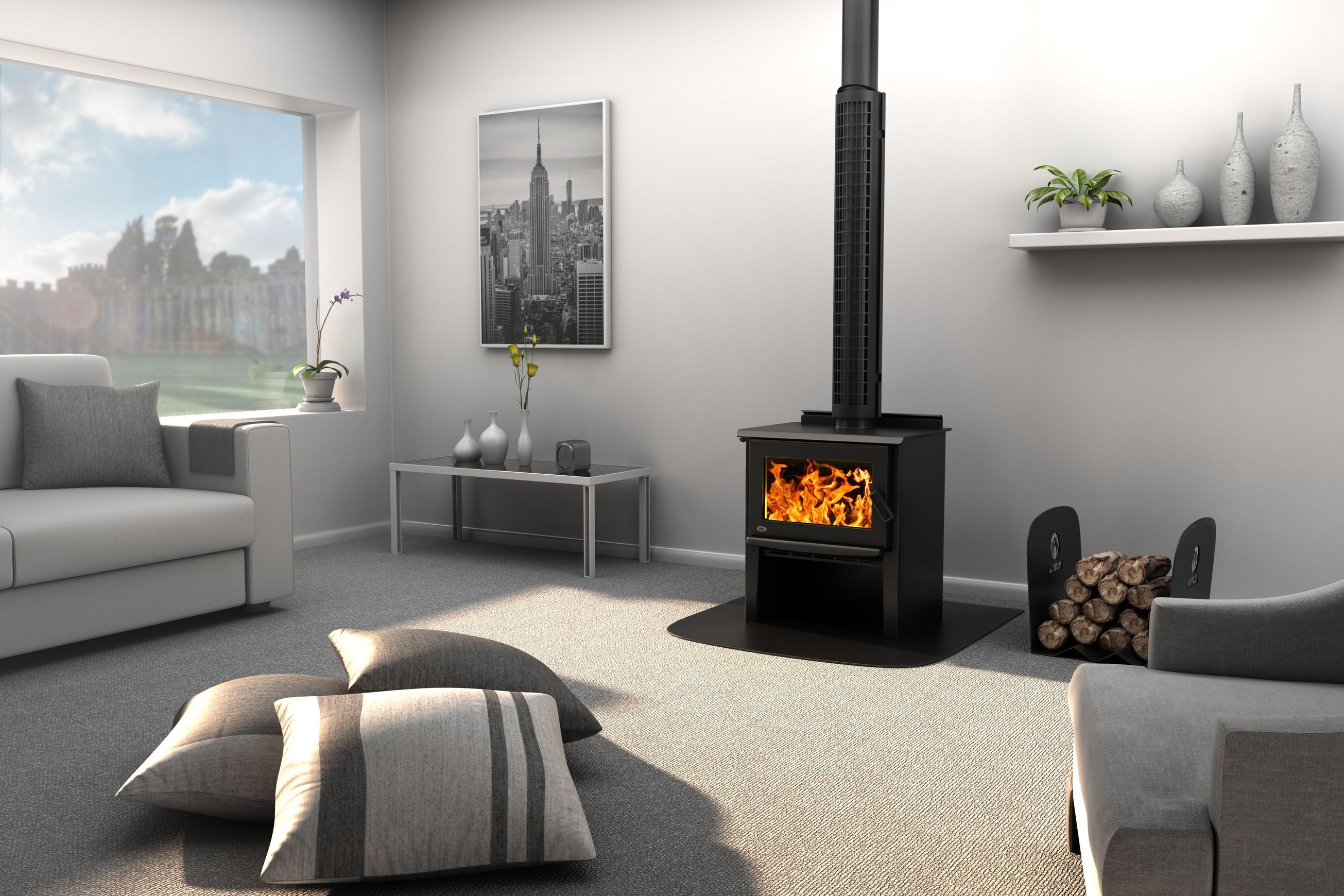 Monte Euro Wood Burner
