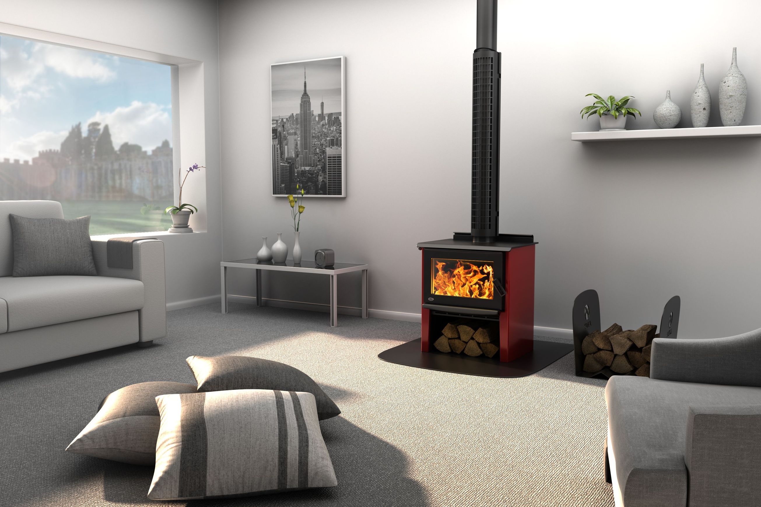 Monte Euro Wood Burner