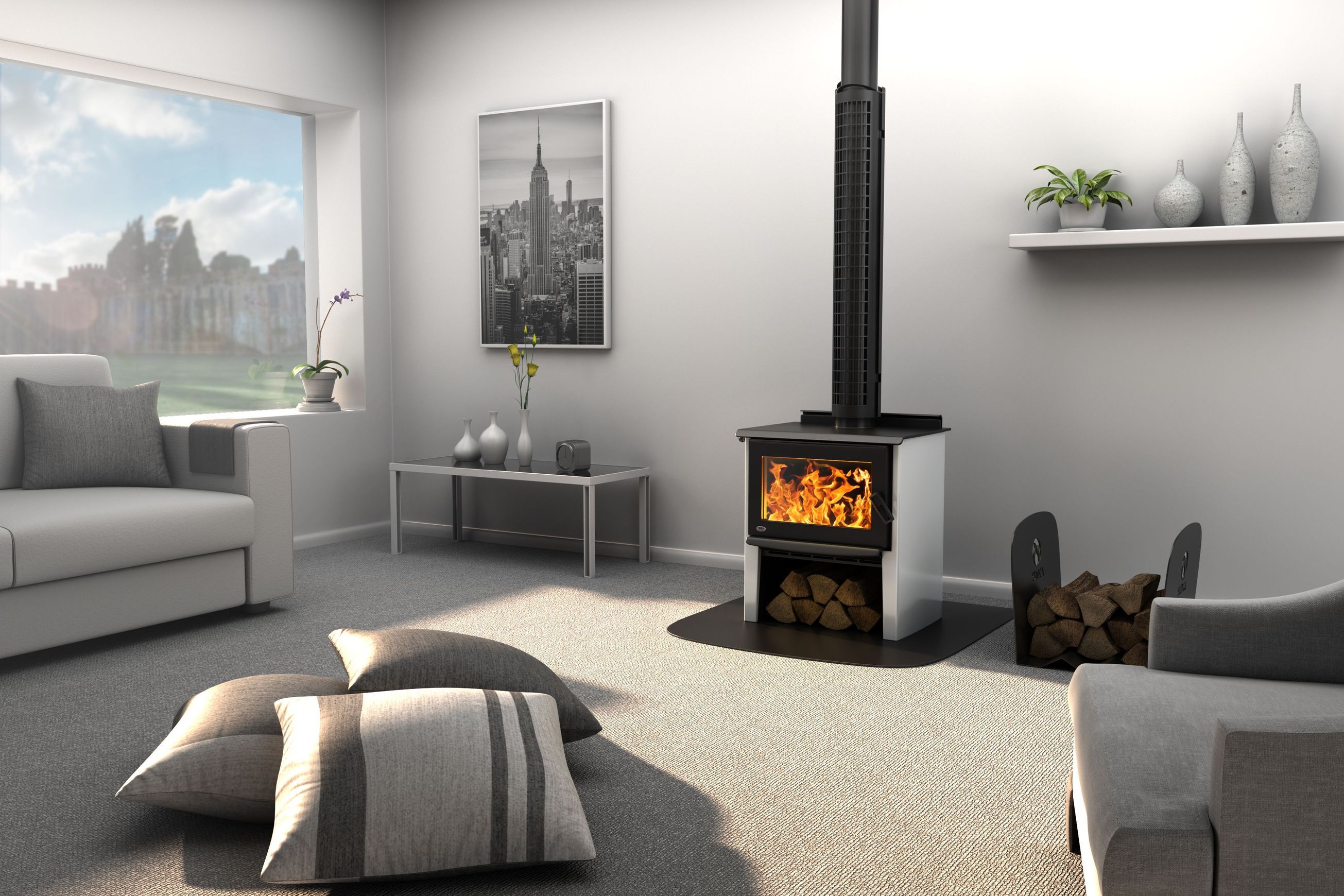 Monte Euro Wood Burner