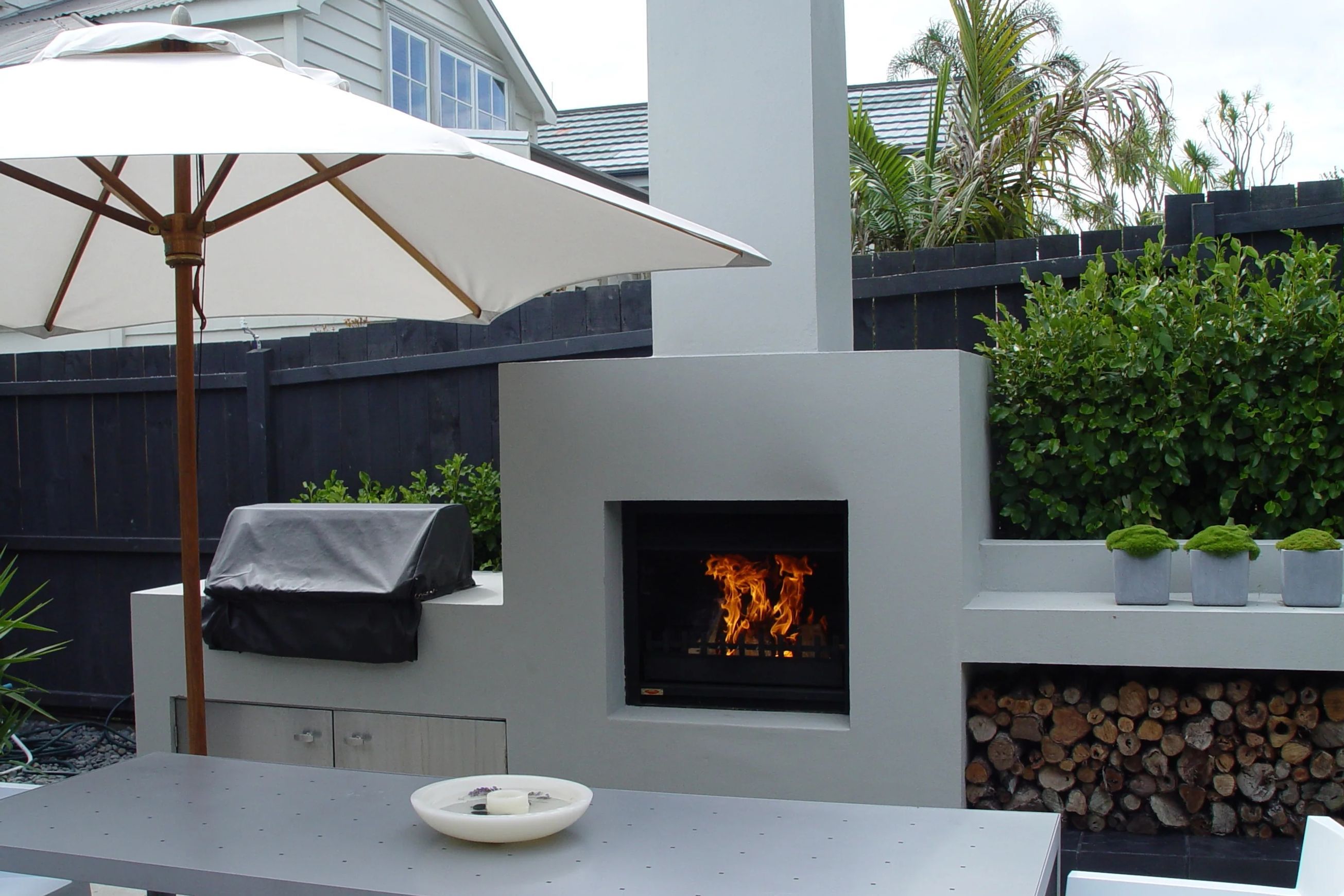 Jetmaster Alfresco Inbuilt Wood Fire Range