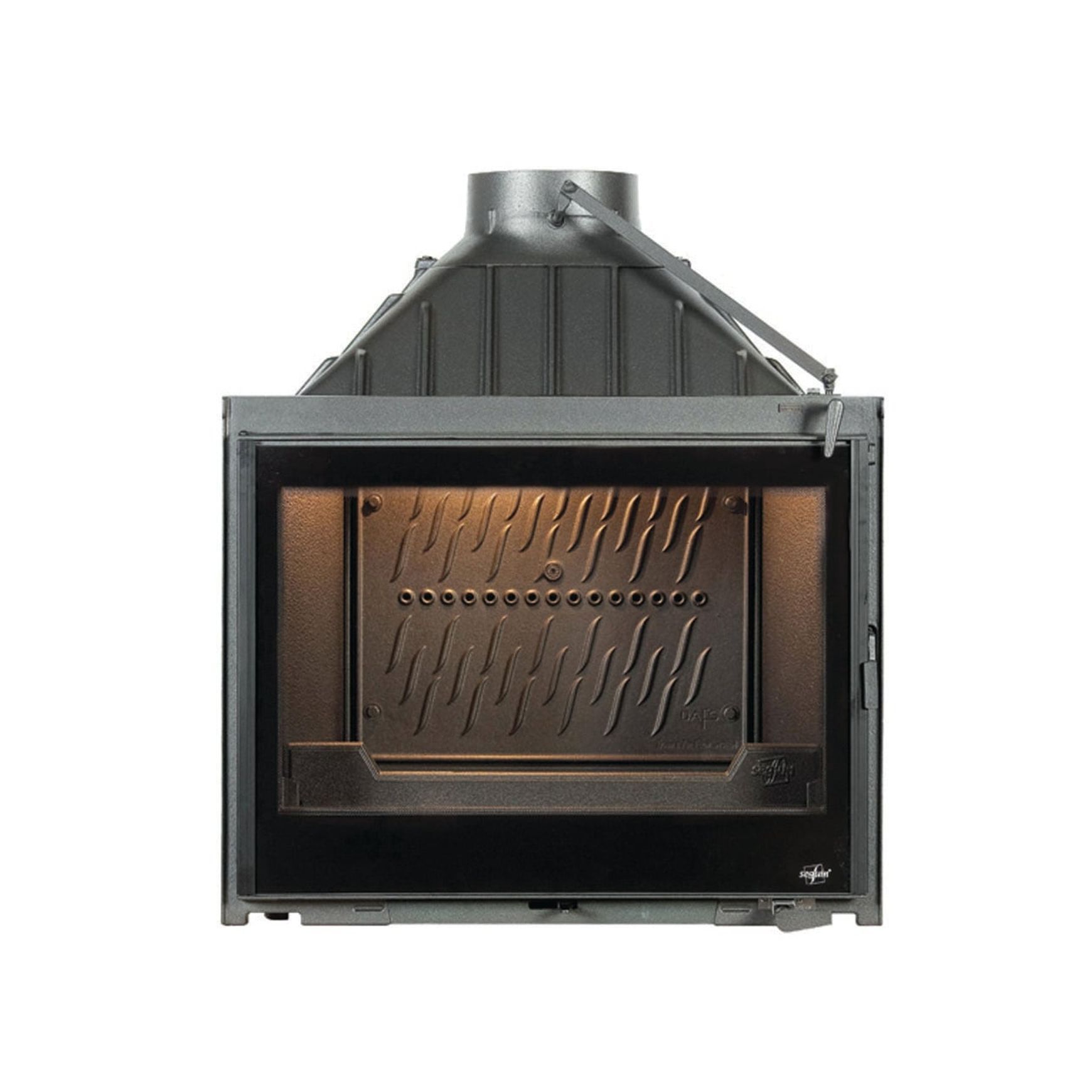 Seguin Europa 7 Blackline Cast Iron Fireplace