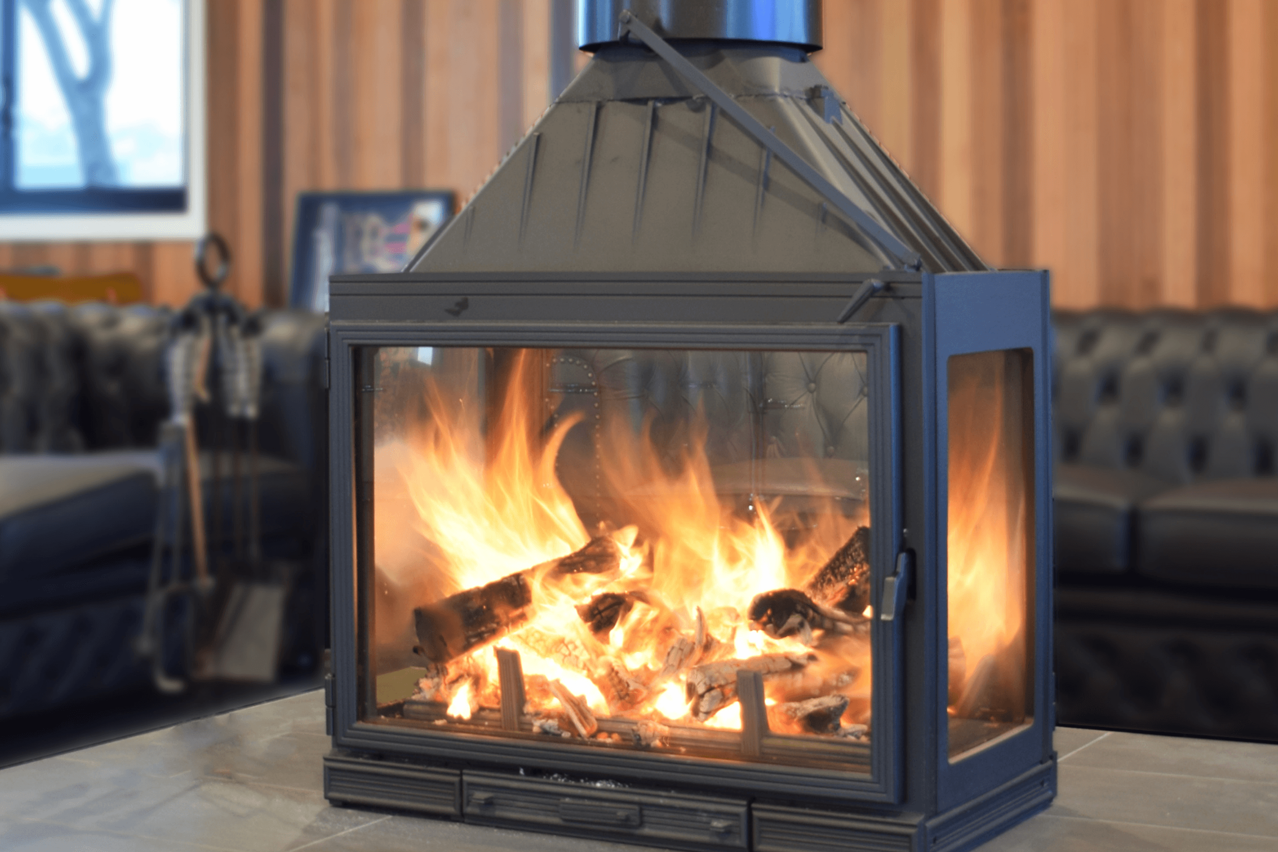 Seguin Multivision 8000 4 Sided Cheminee Fireplace