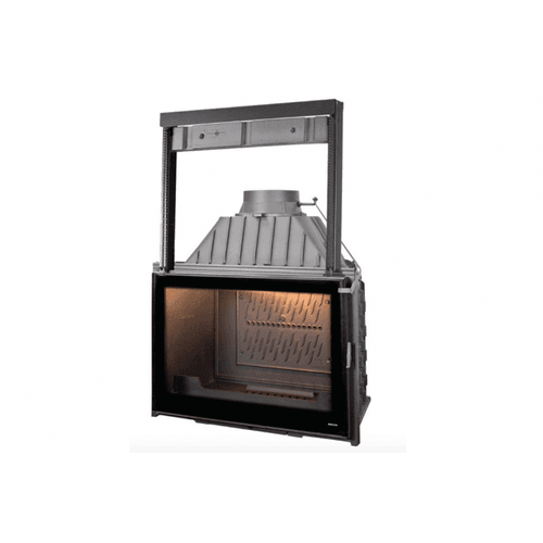 Seguin Super 9 Cast Iron Fireplace Lift Door Black Line
