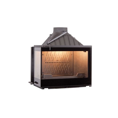 Seguin Europa 7 VL Cheminee - Black Glass & Swing Door