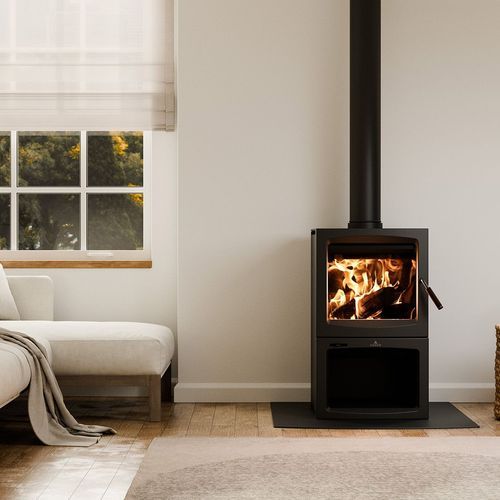 Maxen St Clair 350 ULEB Freestanding Wood Fireplace