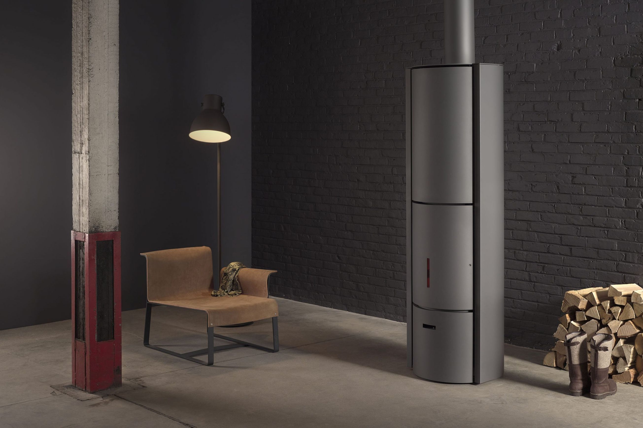 Stuv 30 High Freestanding Wood Fireplace