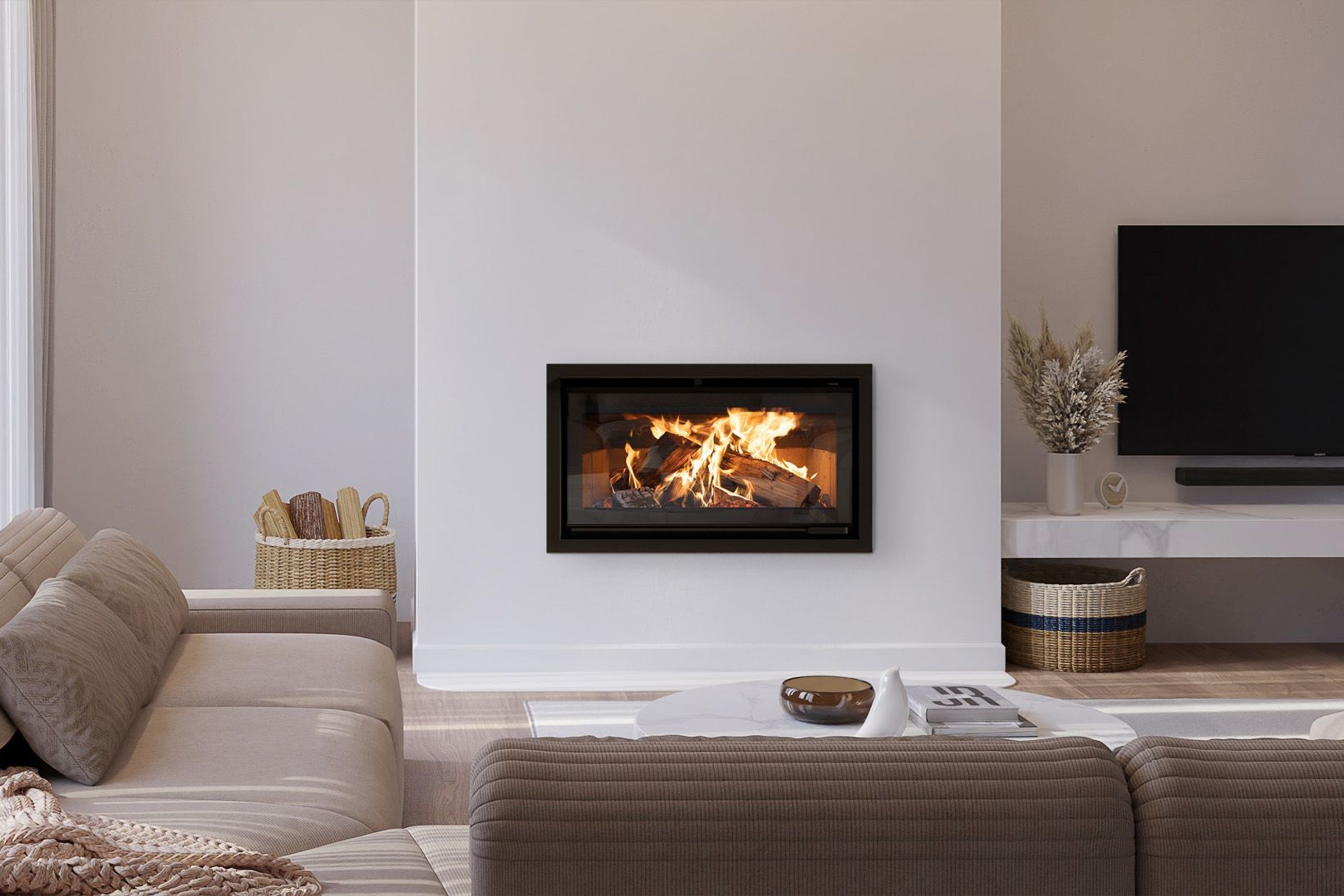 Escea TC970 Inbuilt Wood Fireplace