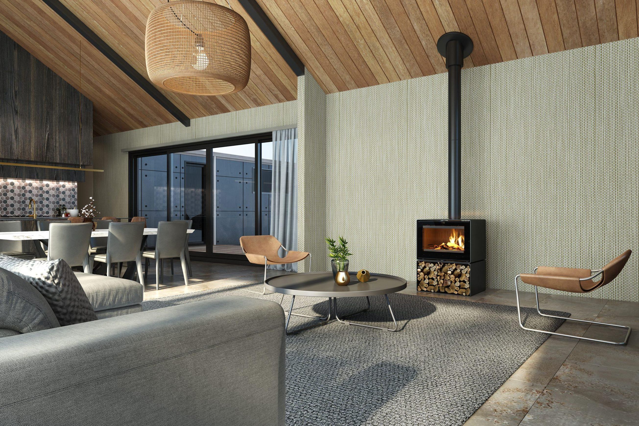 Visionline Phoenix Wood Fireplace