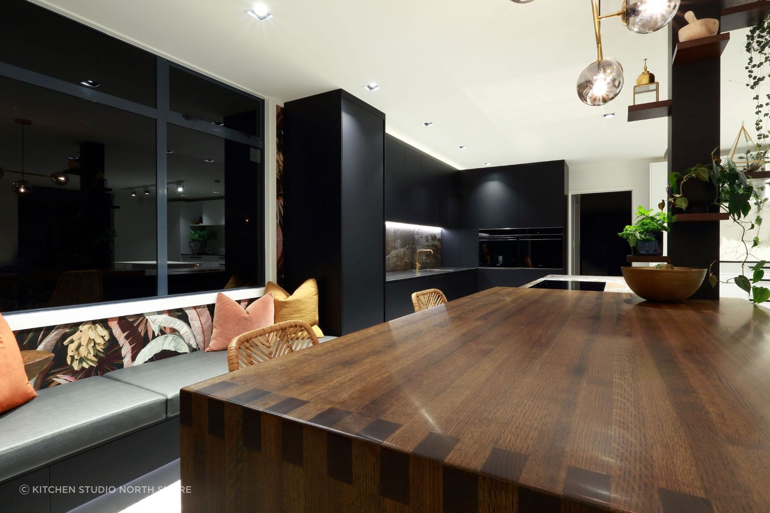 Stained Oak Benchtop