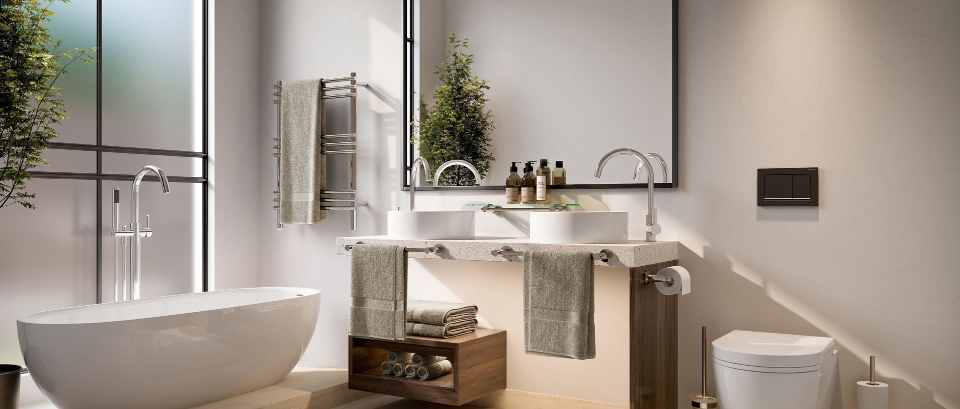 Hero Banner for Bathroom Butler