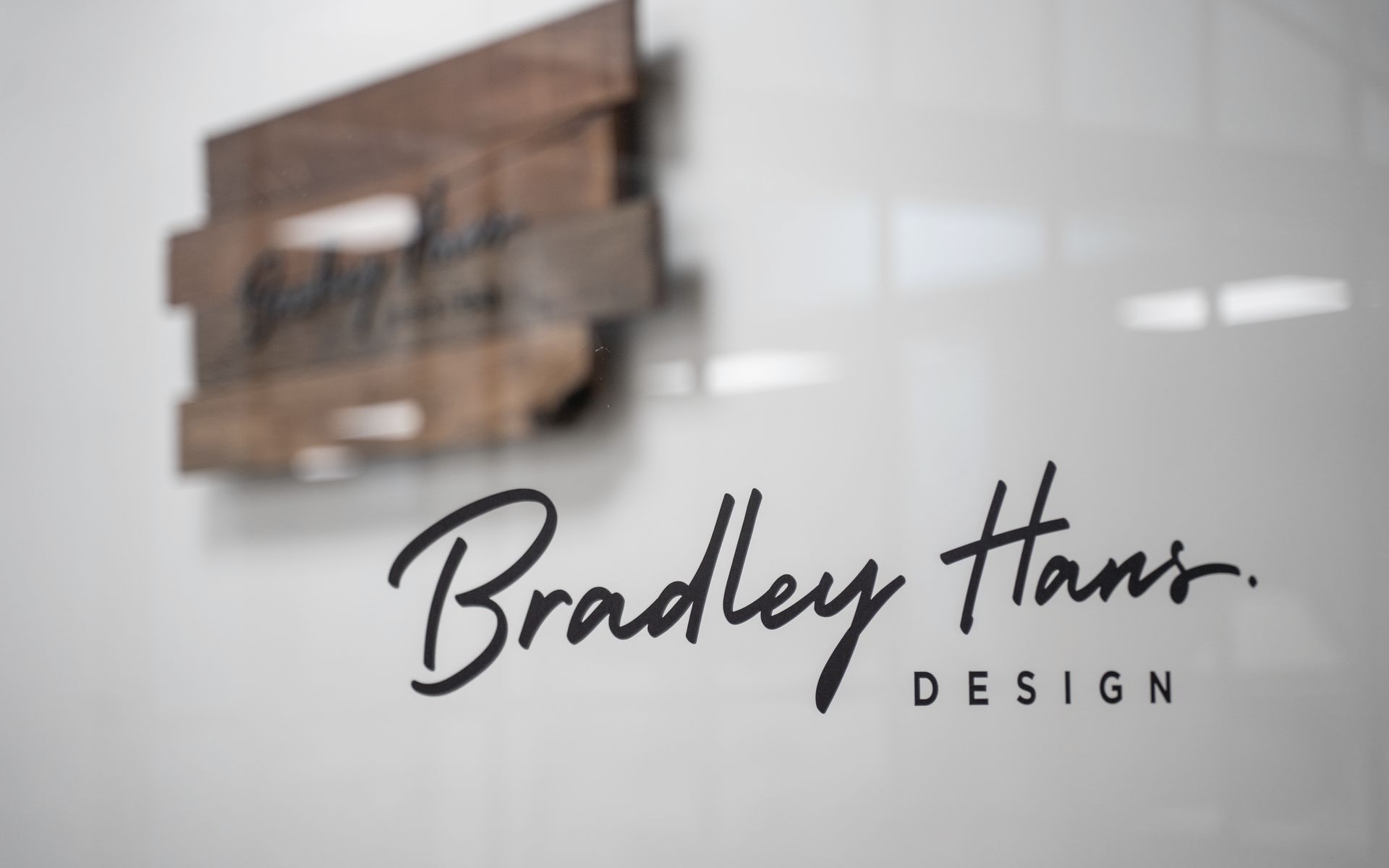 Hero Banner for Bradley Hans Design