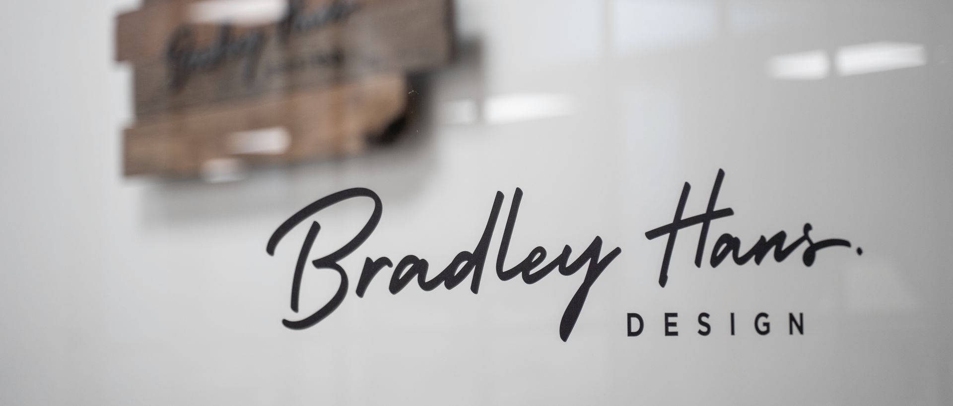 Hero Banner for Bradley Hans Design