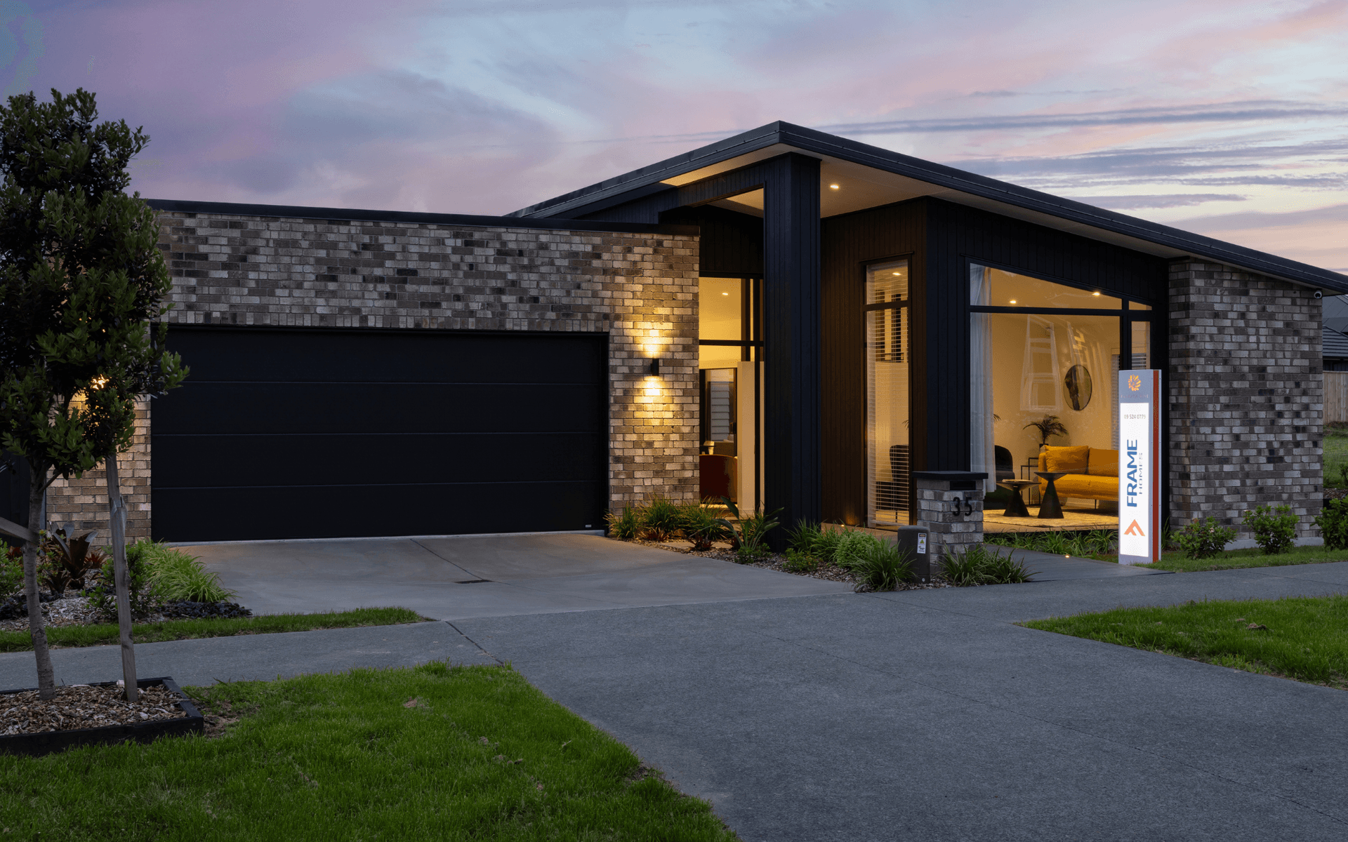 Hero Banner for Frame Homes