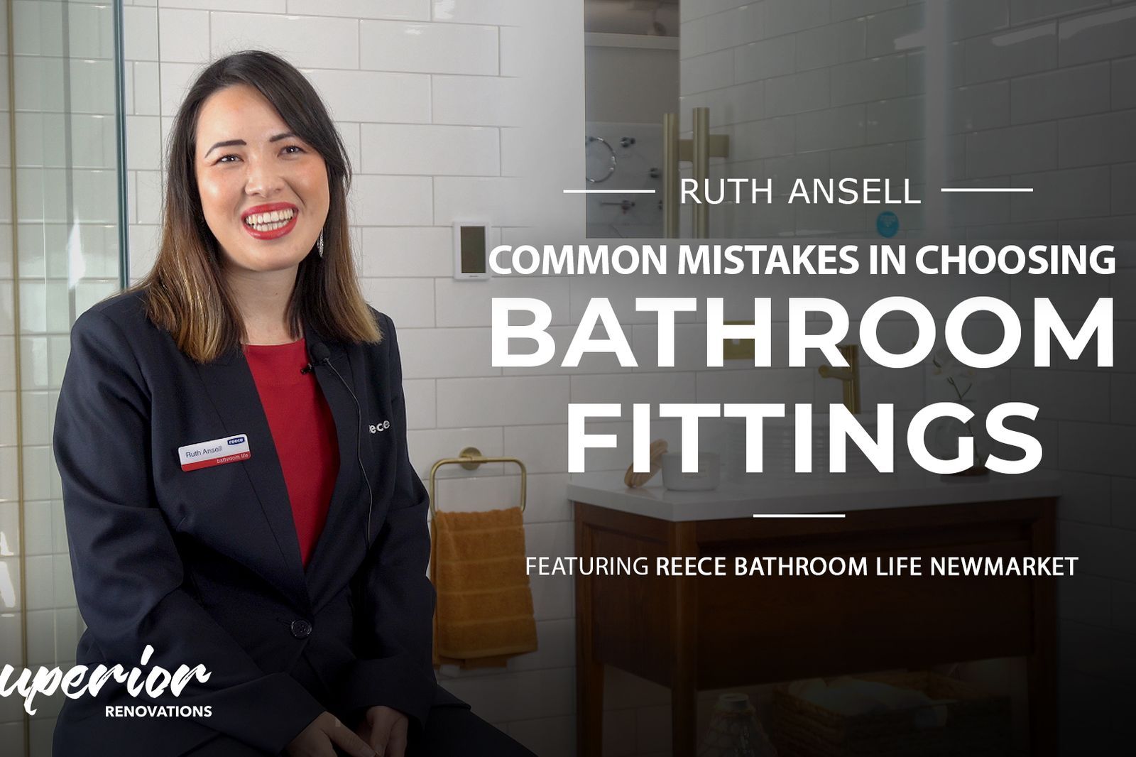 Common Mistakes in Choosing Bathroom Fittings: Insights from Reece #superiorrenovations