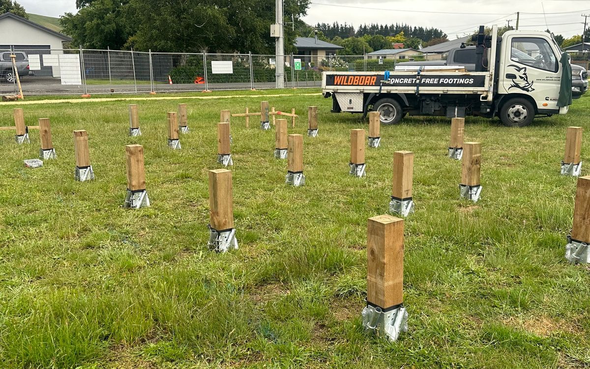 Supporting Image 1 for Wildboar Concrete Free Footings