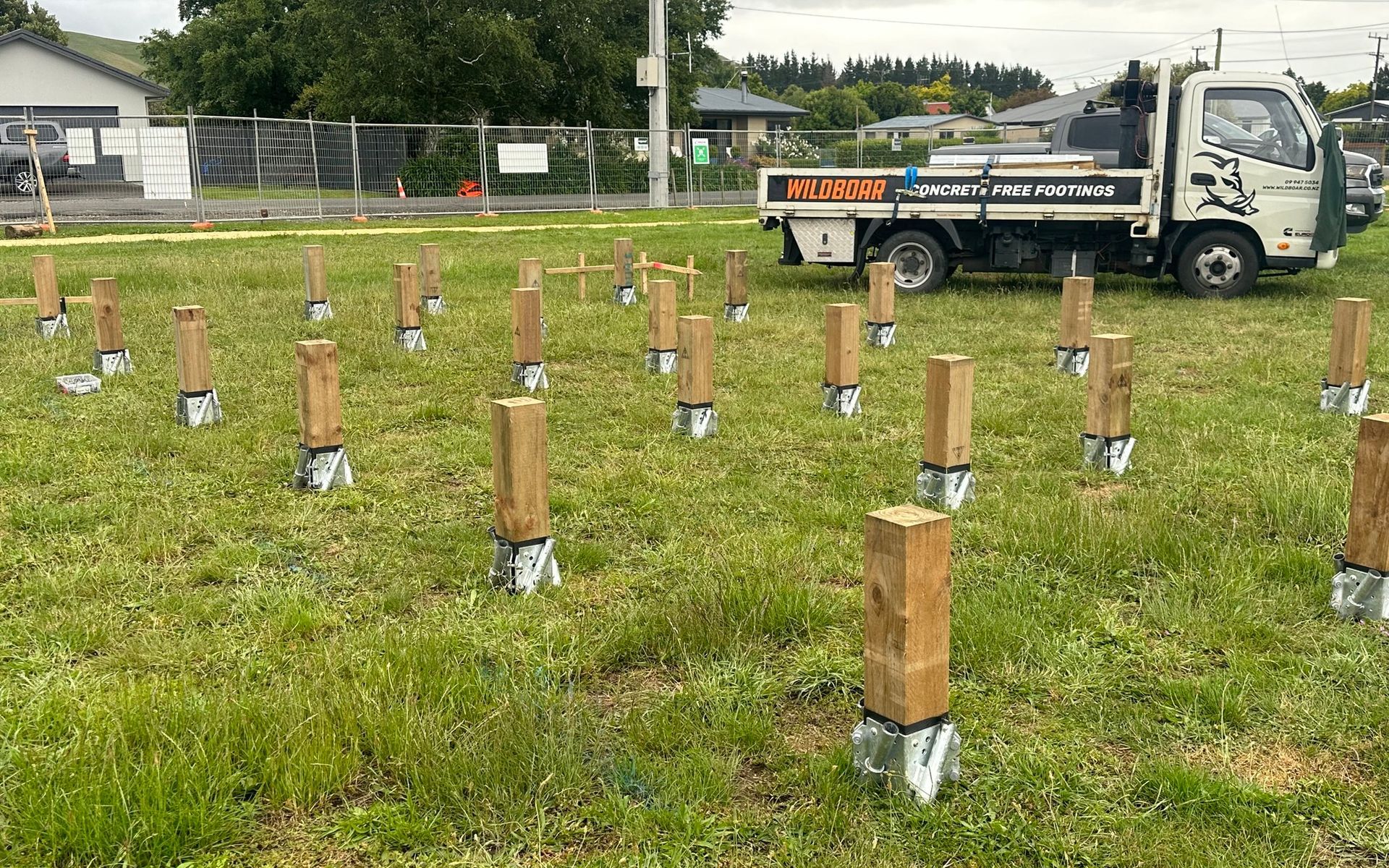 Supporting Image 1 for Wildboar Concrete Free Footings