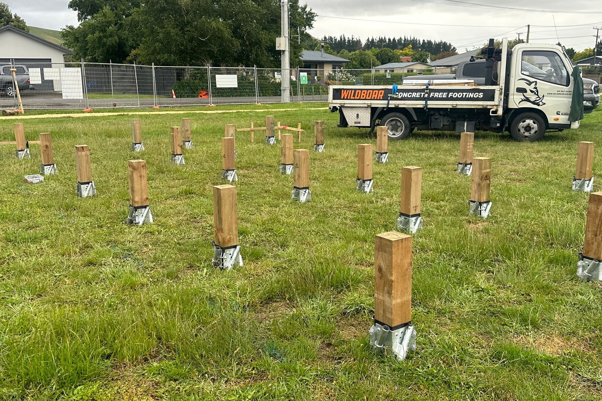 Supporting Image 1 for Wildboar Concrete Free Footings