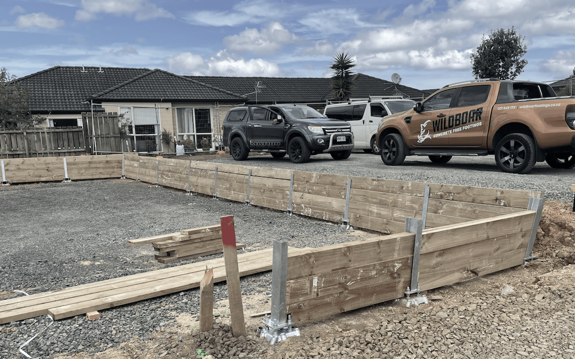 Supporting Image 5 for Wildboar Concrete Free Footings