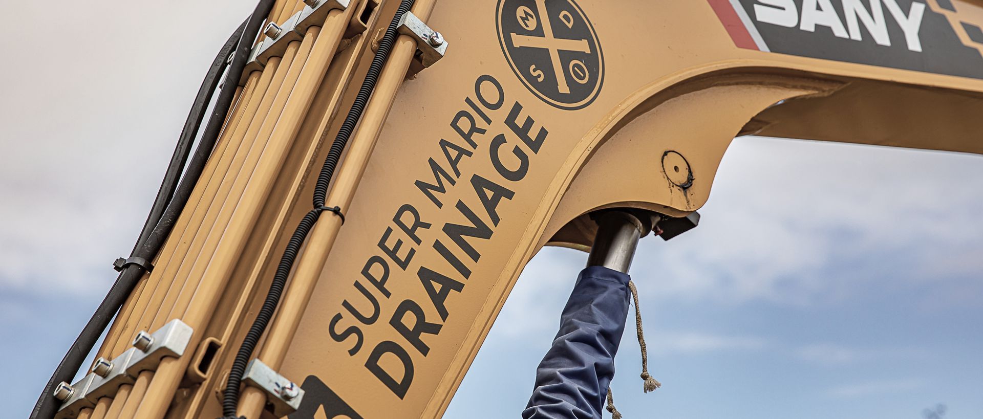 Hero Banner for Super Mario Drainage