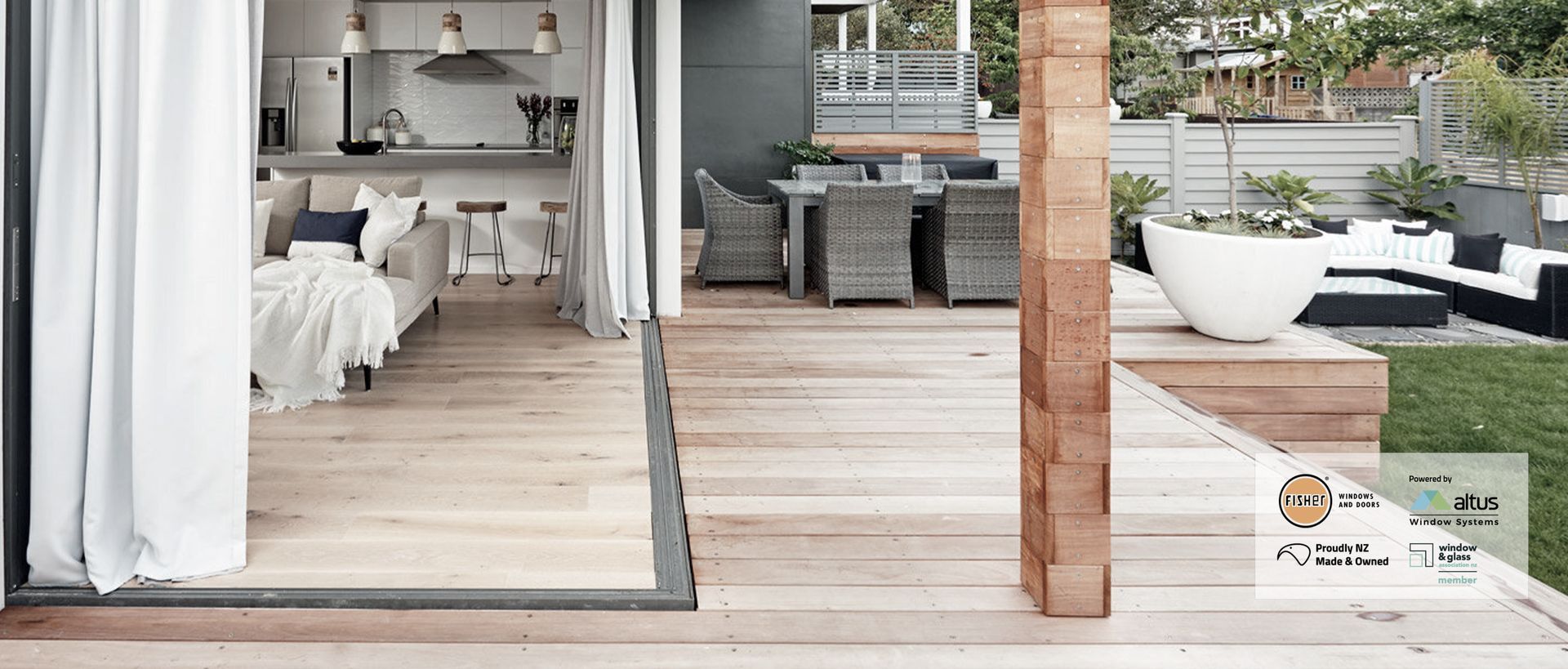 Hero Banner for Fisher™ Windows and Doors Wellington