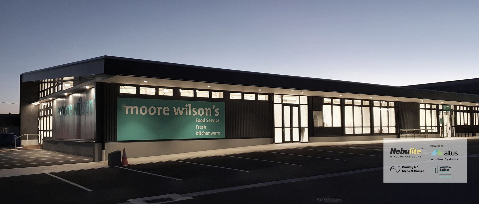 Hero Banner for Nebulite™ Windows & Doors Masterton