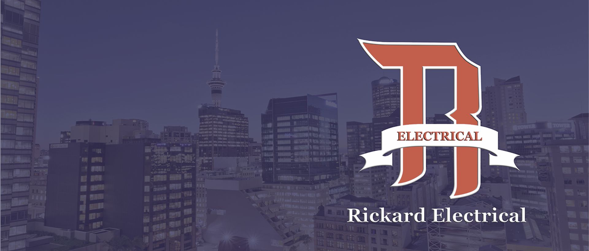 Hero Banner for Rickard Electrical